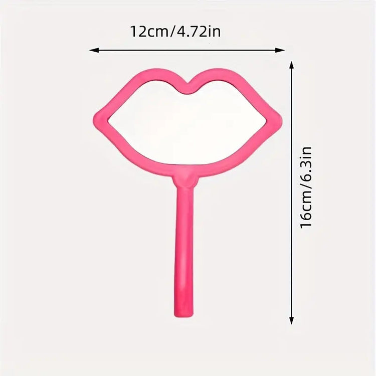 Hand-held Lip Mirror The Real Diva Wings