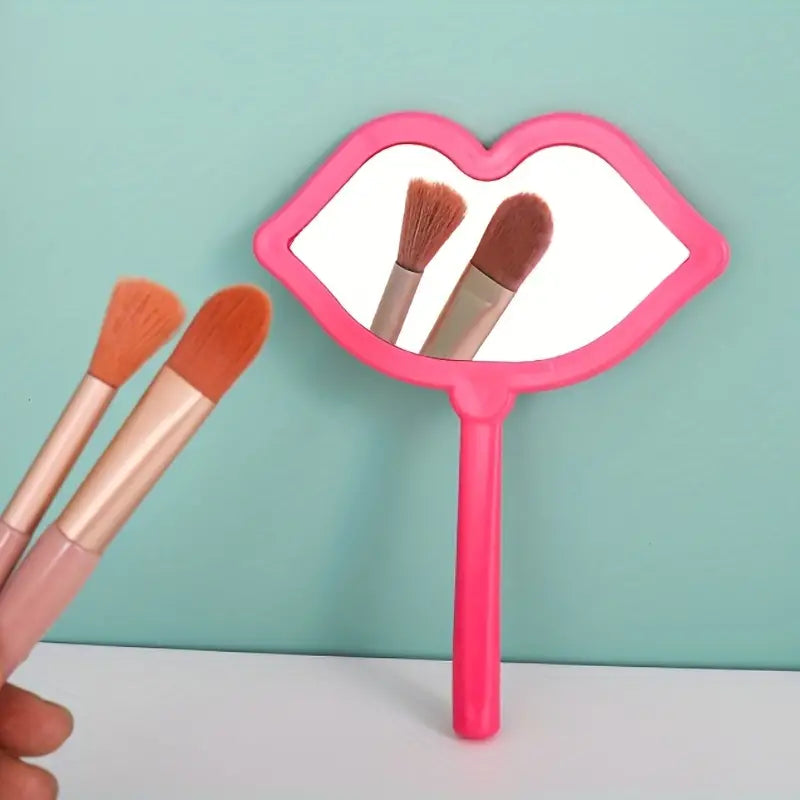 Hand-held Lip Mirror The Real Diva Wings
